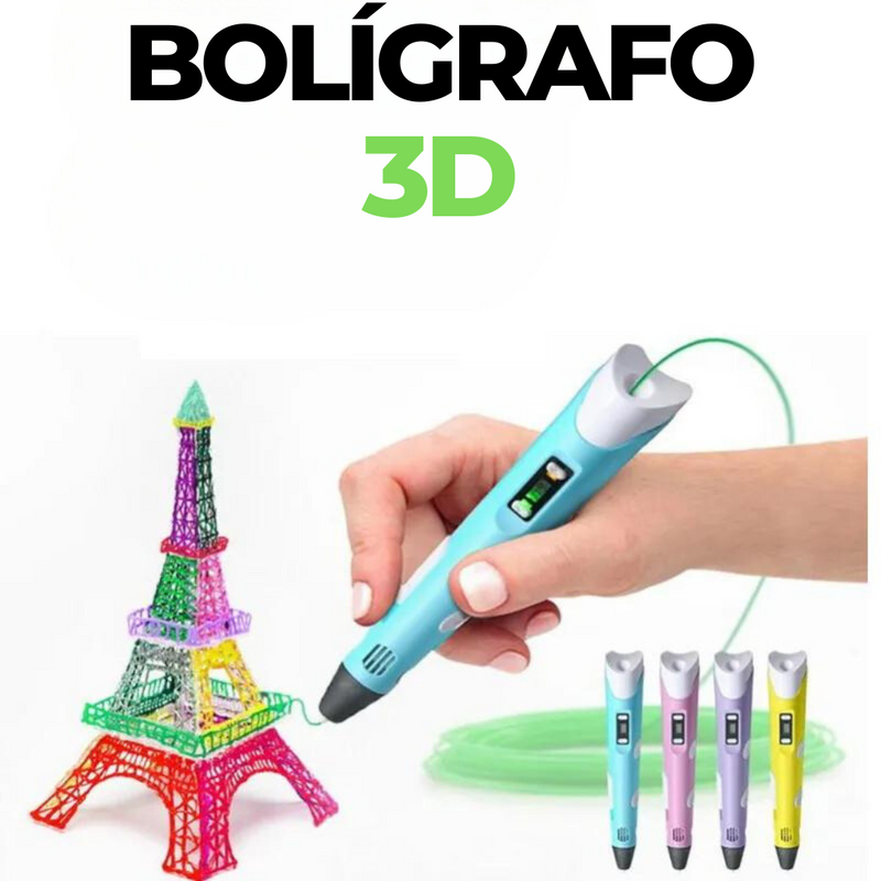 BOLÍGRAFO 3D + ENVÍO GRATIS